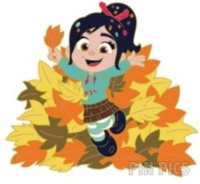 DSSH - Vanellope - Jumping in Fall Leaves - Wreck-It Ralph