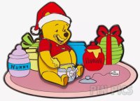 Loungefly - Winnie the Pooh - Hunny - Christmas Present - Jumbo - Moving Arm