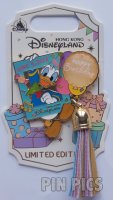 HKDL - Donald Duck - Happy Birthday June 9 2024 - Stained Glass - Tassel