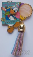 HKDL - Donald Duck - Happy Birthday June 9 2024 - Stained Glass - Tassel