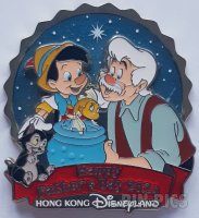 HKDL - Pinocchio, Gepetto, Cleo and Figaro - Father's Day 2024