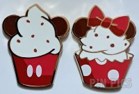 DLP - Mickey and Minnie Mouse - Cupcake Set