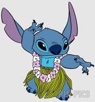 FiGPiN - Stitch Doing the Hula - Y437 Super Rare - Lilo and Stitch Mini Mystery Series 3 - Vacation