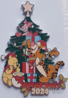 DLP - Winnie the Pooh, Tigger, Piglet - Decorating a Christmas Tree - Joyeux Noel 2024