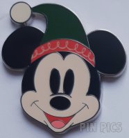 DLP - Mickey Head - Wearing Elf Hat - Christmas 2024