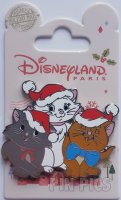 DLP - Marie, Berlioz, Toulouse - Kittens in Santa Hats - Christmas 2024 - Aristocats