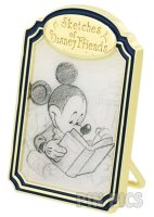 Japan - Mickey Mouse - Reading Book - Sketches of Disney Friends - TDR