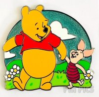 Winnie the Pooh and Piglet - Walking in a Meadow