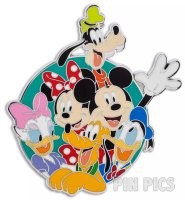 Mickey, Minnie, Goofy, Pluto, Donald, Daisy - Character Clusters