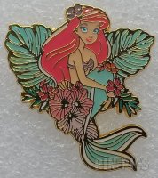 Loungefly - Ariel - Floral Portrait with Palm Fronds - Little Mermaid - BoxLunch