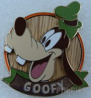 Goofy - Classic Character Heads on Wood