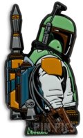 Toynk - Boba Fett - Bounty Hunter Wearing Jet Pack - Mandalorian - Star Wars