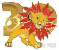 D23 - Simba - Lion King 30th Anniversary - Spinner - DS