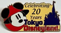 Japan - Mickey Mouse - Celebrating 20 Years Tokyo Disneyland - Castle - TDL