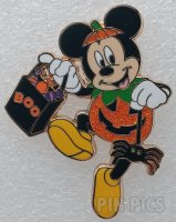 Baublebar - Mickey as a Jack-o-Lantern - Pumpkin, Spider - Halloween 2024