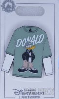 SDR - Donald Duck - Double Layer Long Sleeve Tee Shirts