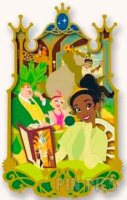 WDI - Tiana, Naveen, Louis, Charlotte, Big Daddy, Ray - Tiana's Palace - Jumbo - Princess and the Frog 15th Anniversary