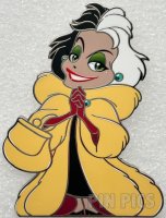 WDI - Cruella de Vil - Chibi Villains - Jumbo - 101 Dalmatians