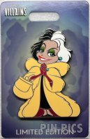 WDI - Cruella de Vil - Chibi Villains - Jumbo - 101 Dalmatians