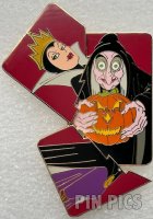 DIS - Evil Queen and Old Hag - Holding A Pumpkin - Snow White and the Seven Dwarfs