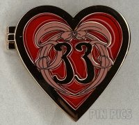 DL - Club 33 - Logo Heart - Valentines 2025 - Hinged