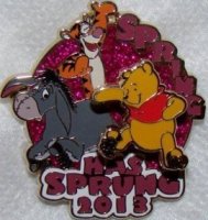 Spring Has Sprung 2013 - Pooh, Tigger, and Eeyore