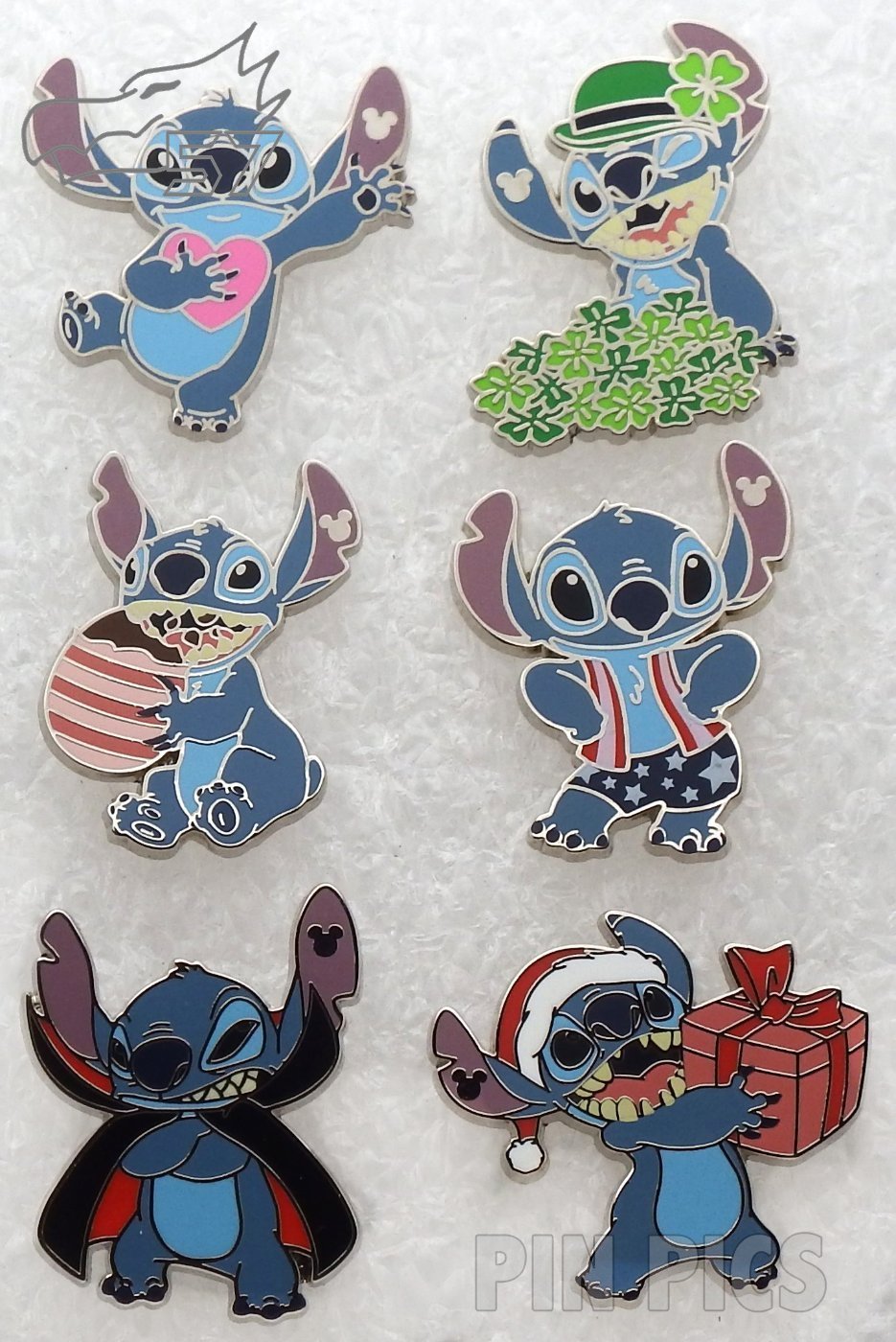 PP165241 - WDW - Stitch Holidays Set - Hidden Disney 2024 - Set 6