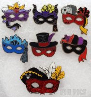 WDW - Carnaval Masks Set - Hidden Disney 2020