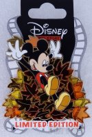 DSSH - Mickey Mouse - Jumping in Fall Leaves