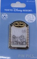 Japan - Chip and Dale - Playing Go Fish Card Game - Sketches of Disney Friends - TDR