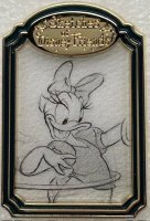 Japan - Daisy Duck - Twirling Hula Hoop - Sketches of Disney Friends - TDR