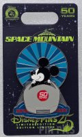 WDW - Mickey Mouse in a Ride Vehicle - Space Mountain - 50 Years - Anniversary