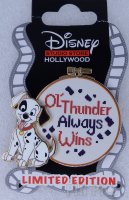 DSSH - Patch - Ol' Thunder Always Wins - Cross Stitch - 101 Dalmatians