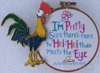 DSSH - Hei Hei - I'm Pretty Sure There's More to Hei Hei Than Meets the Eye - Cross Stitch - Moana