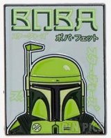 BoxLunch - Boba Fett - Mandalorian Bounty Hunter - Star Wars Japanese Kawaii Character Posters