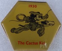 Japan - Mickey - 1930 The Cactus Kid - Clock Statue with Pin Ball Set - Dai-ichi Life Insurance - 2002 Thanks 100 Gift