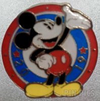 Monogram - Mickey - American Flag Shield - Red, White, and Blue - 2019