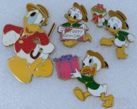 Japan - Huey, Louie and Dewey - Musical Stand Set - Donald Birthday 2003 - JDS