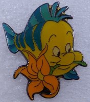 ProPin - Flounder with Flower - Little Mermaid