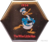 Japan - Donald Duck - 1934 The Wise Little Hen - Dai-ichi Life Insurance Set - Thanks 100 Gift