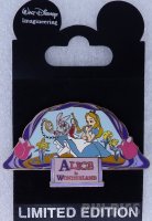 WDI - Lapel Pin Series - Alice in Wonderland Ride Logo