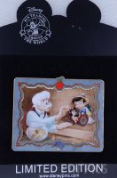 DS - Geppetto, Pinocchio, Figaro and Cleo - Classic - Jumbo and Easel