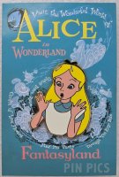 WDI - Alice in Wonderland - Fantasyland - Pin on Attraction Poster Card