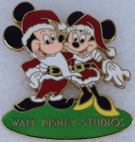 DEC - Mickey and Minnie Mouse as Mr. and Mrs. Claus