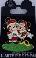 DEC - Mickey and Minnie Mouse as Mr. and Mrs. Claus