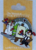 WDW - The Museum of Pin-tiquities - Disney Pin Celebration 2009 - Chip and Dale Painters
