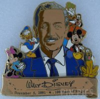 DL - Walt Disney, Fab 5 - 100th Birthday - Cast Exclusive - Jumbo