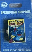 WDW – Stitch - I Did It - Ohana Challenge 19.3 Miles - Springtime Surprise Weekend 2024 - Hinged - runDisney