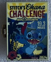 WDW – Stitch - I Did It - Ohana Challenge 19.3 Miles - Springtime Surprise Weekend 2024 - Hinged - runDisney