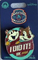 WDW – Chip and Dale – 10K I Did It - Marathon Weekend 2025 - Slider - runDisney